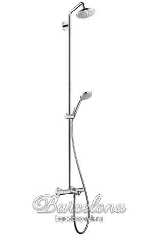 Hansgrohe Croma 100 EcoSmart Showerpipe, для ванны, ½’
