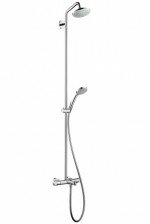 Hansgrohe Croma 100 EcoSmart Showerpipe, для ванны, ½’