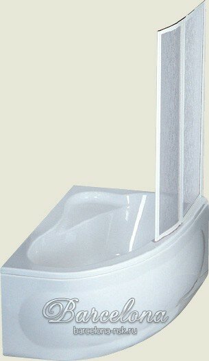 Шторка для ванны RIHO Lyra 140 (стекло)