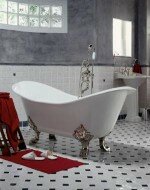 Herbeau Imperial ванна чугунная с ножками 180x77 см
